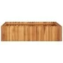 Arriate de madera maciza de acacia 100x100x25 cm de vidaXL, Maceteros y jardineras - Ref: Foro24-45922, Precio: 85,93 €, Desc...