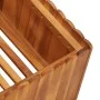 Arriate de madera maciza de acacia 100x100x25 cm de vidaXL, Maceteros y jardineras - Ref: Foro24-45922, Precio: 85,93 €, Desc...