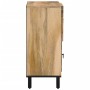 Armario auxiliar madera maciza de mango 80x33x75 cm de , Aparadores - Ref: Foro24-358239, Precio: 168,41 €, Descuento: %