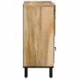 Armario auxiliar madera maciza de mango 80x33x75 cm de , Aparadores - Ref: Foro24-358239, Precio: 164,96 €, Descuento: %