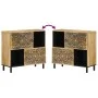 Armario auxiliar madera maciza de mango 80x33x75 cm de , Aparadores - Ref: Foro24-358239, Precio: 164,96 €, Descuento: %