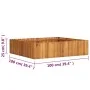 Arriate de madera maciza de acacia 100x100x25 cm de vidaXL, Maceteros y jardineras - Ref: Foro24-45922, Precio: 85,93 €, Desc...