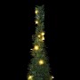 Árbol de Navidad emergente preiluminado con luces verde 210 cm en Decoración Festiva y Estacional | Comprar online en Foru.es