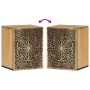 Armario de baño de pared madera maciza de mango 38x33x48 cm de , Tocadores de baño - Ref: Foro24-358232, Precio: 101,79 €, De...