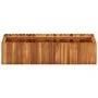 Arriate de madera maciza de acacia 100x30x25 cm de vidaXL, Maceteros y jardineras - Ref: Foro24-45918, Precio: 80,67 €, Descu...