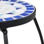 Mesitas de mosaico 3 uds cerámica azul y blanco de , Soportes para macetas - Ref: Foro24-46702, Precio: 94,95 €, Descuento: %