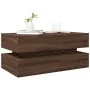 LED-Couchtisch in Eichenbraun mit den Maßen 90x50x40 cm. von , Couchtisch - Ref: Foro24-839867, Preis: 106,90 €, Rabatt: %