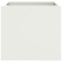 Jardineras 2 unidades acero blanco 32x30x29 cm de , Maceteros y jardineras - Ref: Foro24-841538, Precio: 64,13 €, Descuento: %