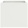 Jardineras 2 unidades acero blanco 32x30x29 cm de , Maceteros y jardineras - Ref: Foro24-841538, Precio: 58,67 €, Descuento: %