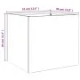 Jardineras 2 unidades acero blanco 32x30x29 cm de , Maceteros y jardineras - Ref: Foro24-841538, Precio: 58,67 €, Descuento: %