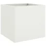 Jardineras 2 unidades acero blanco 42x40x39 cm de , Maceteros y jardineras - Ref: Foro24-841550, Precio: 73,08 €, Descuento: %