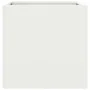 Jardineras 2 unidades acero blanco 42x40x39 cm de , Maceteros y jardineras - Ref: Foro24-841550, Precio: 73,08 €, Descuento: %