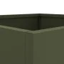 Jardinera acero verde oliva 49x47x46 cm de , Maceteros y jardineras - Ref: Foro24-841565, Precio: 48,62 €, Descuento: %