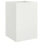 Jardinera acero blanco 52x48x75 cm de , Maceteros y jardineras - Ref: Foro24-841584, Precio: 94,34 €, Descuento: %