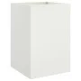 Jardinera acero blanco 52x48x75 cm de , Maceteros y jardineras - Ref: Foro24-841584, Precio: 94,34 €, Descuento: %