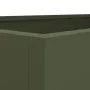 Jardinera acero verde oliva 62x30x29 cm de , Maceteros y jardineras - Ref: Foro24-841592, Precio: 45,05 €, Descuento: %