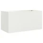 Jardinera acero blanco 62x30x29 cm de , Maceteros y jardineras - Ref: Foro24-841590, Precio: 48,38 €, Descuento: %