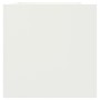 Jardinera acero blanco 62x30x29 cm de , Maceteros y jardineras - Ref: Foro24-841590, Precio: 49,50 €, Descuento: %