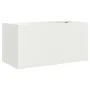 Jardinera acero blanco 62x30x29 cm de , Maceteros y jardineras - Ref: Foro24-841590, Precio: 48,38 €, Descuento: %