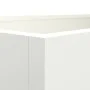 Jardinera acero blanco 62x30x29 cm de , Maceteros y jardineras - Ref: Foro24-841590, Precio: 48,38 €, Descuento: %