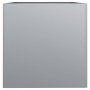 Jardinera de acero galvanizado plateado 62x40x39 cm de , Maceteros y jardineras - Ref: Foro24-841600, Precio: 54,86 €, Descue...