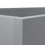 Jardinera de acero galvanizado plateado 62x40x39 cm de , Maceteros y jardineras - Ref: Foro24-841600, Precio: 52,26 €, Descue...