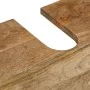 Armario de lavabo para baño madera maciza de acacia 62x33x58 cm de , Tocadores de baño - Ref: Foro24-358231, Precio: 155,78 €...