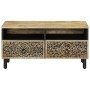 Mesa de centro de madera maciza mango 80x54x40 cm de , Mesas de centro - Ref: Foro24-358225, Precio: 131,81 €, Descuento: %