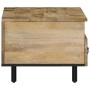 Mesa de centro de madera maciza mango 80x54x40 cm de , Mesas de centro - Ref: Foro24-358225, Precio: 131,81 €, Descuento: %