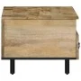 Mesa de centro de madera maciza mango 80x54x40 cm de , Mesas de centro - Ref: Foro24-358225, Precio: 113,57 €, Descuento: %