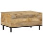 Mesa de centro de madera maciza mango 80x54x40 cm de , Mesas de centro - Ref: Foro24-358225, Precio: 131,81 €, Descuento: %