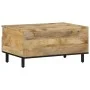 Mesa de centro de madera maciza mango 80x54x40 cm de , Mesas de centro - Ref: Foro24-358225, Precio: 113,57 €, Descuento: %