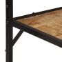 Perchero madera maciza mango y hierro 90x35x180 cm de , Percheros para sombreros y abrigos - Ref: Foro24-358568, Precio: 98,2...