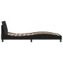 Estructura de cama con cabecero de terciopelo negro 80x200 cm de , Camas y somieres - Ref: Foro24-373074, Precio: 108,62 €, D...