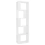 Estantería/divisor madera contrachapada blanco 45x24x159 cm de vidaXL, Librerías y estanterías - Ref: Foro24-800108, Precio: ...