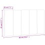 Cabecero de cama acolchado terciopelo gris oscuro 90 cm de , Cabeceros y pies de cama - Ref: Foro24-374650, Precio: 34,69 €, ...