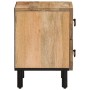 Mesita de noche de madera maciza de mango 40x33x46 cm de , Mesitas de noche - Ref: Foro24-358210, Precio: 103,38 €, Descuento: %