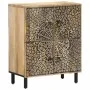 Armario auxiliar madera maciza de mango 60x33x75 cm de , Aparadores - Ref: Foro24-358238, Precio: 175,89 €, Descuento: %