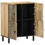 Armario auxiliar madera maciza de mango 60x33x75 cm de , Aparadores - Ref: Foro24-358238, Precio: 187,96 €, Descuento: %