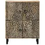 Armario auxiliar madera maciza de mango 60x33x75 cm de , Aparadores - Ref: Foro24-358238, Precio: 175,89 €, Descuento: %