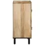 Armario auxiliar madera maciza de mango 60x33x75 cm de , Aparadores - Ref: Foro24-358238, Precio: 175,89 €, Descuento: %