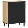 Armario auxiliar madera maciza de mango 60x33x75 cm de , Aparadores - Ref: Foro24-358238, Precio: 175,89 €, Descuento: %