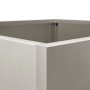 Jardinera de acero inoxidable plateado 49x47x46 cm de , Maceteros y jardineras - Ref: Foro24-841567, Precio: 67,03 €, Descuen...