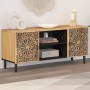 Mueble de TV madera maciza de mango 105x33x46 cm de , Muebles TV - Ref: Foro24-358212, Precio: 156,92 €, Descuento: %