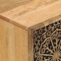 Mueble de TV madera maciza de mango 105x33x46 cm de , Muebles TV - Ref: Foro24-358212, Precio: 156,92 €, Descuento: %