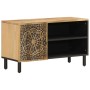 Mueble de TV madera maciza de mango 80x31x46 cm de , Muebles TV - Ref: Foro24-358227, Precio: 106,09 €, Descuento: %