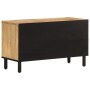 Mueble de TV madera maciza de mango 80x31x46 cm de , Muebles TV - Ref: Foro24-358227, Precio: 106,09 €, Descuento: %