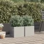 Jardineras 2 unidades acero inoxidable plateado 32x30x29 cm de , Maceteros y jardineras - Ref: Foro24-841544, Precio: 71,79 €...