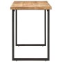 Mesa de comedor madera maciza de mango 110x55x75 cm de , Mesas de cocina y de comedor - Ref: Foro24-358954, Precio: 167,36 €,...