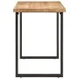 Mesa de comedor madera maciza de mango 110x55x75 cm de , Mesas de cocina y de comedor - Ref: Foro24-358954, Precio: 143,23 €,...